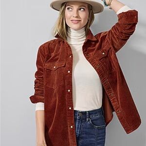 a.n.a Women's Corduroy in color Rust